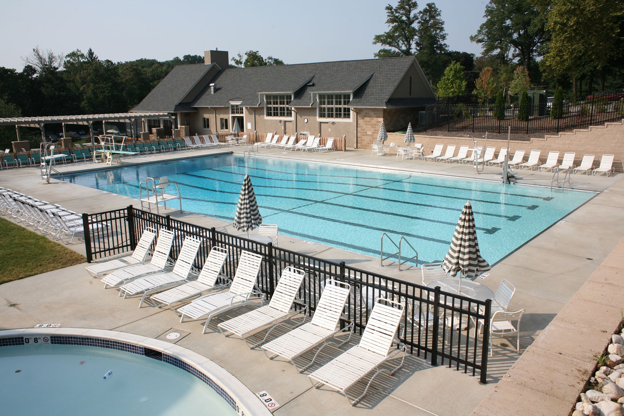 Kennett Square Country Club - Pool Wide Shot