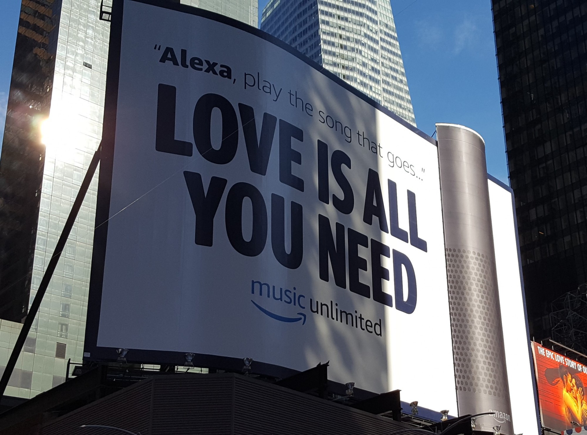 Amazon Echo Billboard